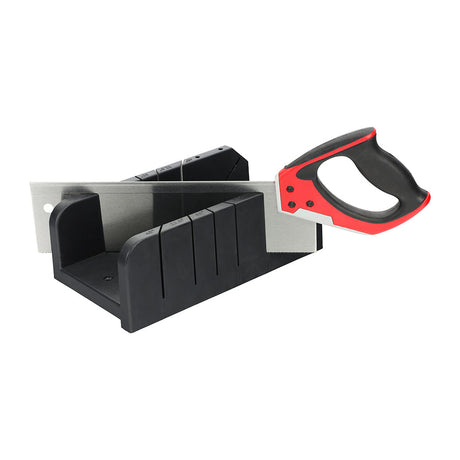 This is an image of Timco - Tenon Saw & Mitre Box Kit 2pcs (2 Pieces Unit) 468197