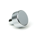 From The Anvil - Polished Chrome Brompton Cabinet Knob - 25mm (No rose) | Sku. 46819 | Trade Door Handles.