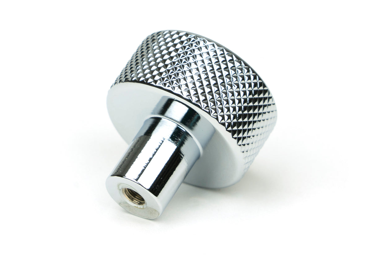 From The Anvil - Polished Chrome Brompton Cabinet Knob - 25mm (No rose) | Sku. 46819 | Trade Door Handles.