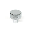 From The Anvil - Polished Chrome Brompton Cabinet Knob - 25mm (No rose) | Sku. 46819 | Trade Door Handles.