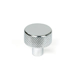 From The Anvil - Polished Chrome Brompton Cabinet Knob - 25mm (No rose) | Sku. 46819 | Trade Door Handles.