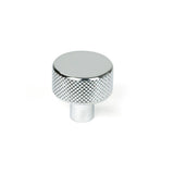 From The Anvil - Polished Chrome Brompton Cabinet Knob - 25mm (No rose) | Sku. 46819 | Trade Door Handles.