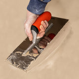 This is an image of Timco - Professional Plasterers Trowel - Stainless Steel 5 x 18" (1 Each Backing Card) 468206