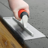 This is an image of Timco - Radius Edging Trowel 4 x 10" (1 Each Backing Card) 468208