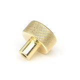 From The Anvil - Polished Brass Brompton Cabinet Knob - 25mm (No rose) | Sku. 46820 | Trade Door Handles.
