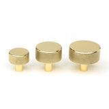 From The Anvil - Polished Brass Brompton Cabinet Knob - 25mm (No rose) | Sku. 46820 | Trade Door Handles.