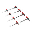 This is an image of Timco - T-Handle Hex Key Set 8pcs (8 Pieces Pack) 468220