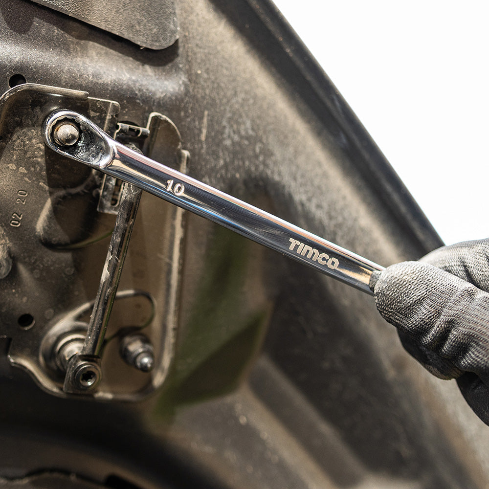 This is an image of Timco - Spanner Set - Double Ring 8pcs (8 Pieces Pack) 468237