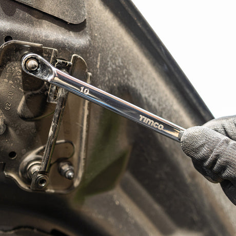 This is an image of Timco - Spanner Set - Double Ring 8pcs (8 Pieces Pack) 468237