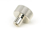 From The Anvil - Polished Nickel Brompton Cabinet Knob - 25mm (No rose) | Sku. 46823 | Trade Door Handles.
