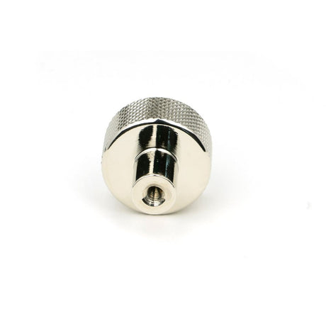 From The Anvil - Polished Nickel Brompton Cabinet Knob - 25mm (No rose) | Sku. 46823 | Trade Door Handles.