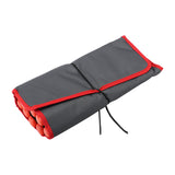 This is an image of Timco - File & Rasp Set 9pcs (9 Pieces Fabric Case) 468250