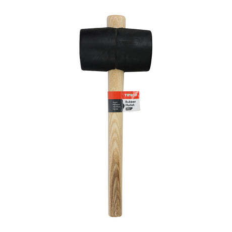 This is an image of Timco - Rubber Mallet - Black 24oz (1 Each Unit) 468268