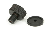 From The Anvil - Aged Bronze Brompton Cabinet Knob - 25mm (Plain) | Sku. 46826 | Trade Door Handles.