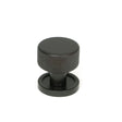 From The Anvil - Aged Bronze Brompton Cabinet Knob - 25mm (Plain) | Sku. 46826 | Trade Door Handles.
