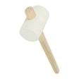 This is an image of Timco - Rubber Mallet - White 16oz (1 Each Unit) 468270
