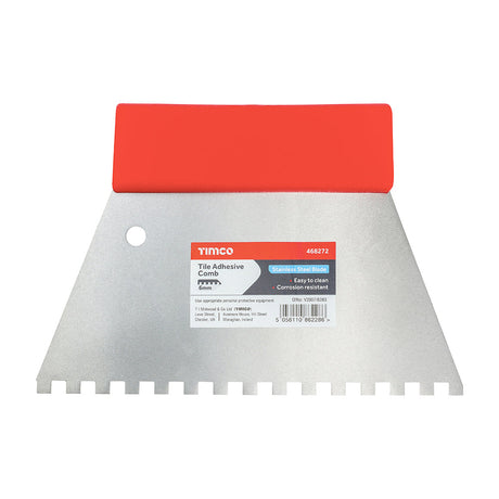 This is an image of Timco - Tile Adhesive Comb 6mm (1 Each Unit) 468272