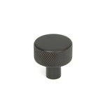 From The Anvil - Aged Bronze Brompton Cabinet Knob - 25mm (No rose) | Sku. 46827 | Trade Door Handles.