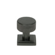 From The Anvil - Aged Bronze Brompton Cabinet Knob - 25mm (Square) | Sku. 46829 | Trade Door Handles.