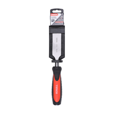 This is an image of Timco - Bevel Edge Wood Chisel 50mm (1 Each Clip) 468304