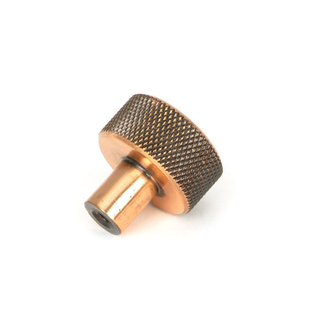 From The Anvil - Polished Bronze Brompton Cabinet Knob - 25mm (No rose) | Sku. 46831 | Trade Door Handles.