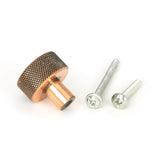 From The Anvil - Polished Bronze Brompton Cabinet Knob - 25mm (No rose) | Sku. 46831 | Trade Door Handles.