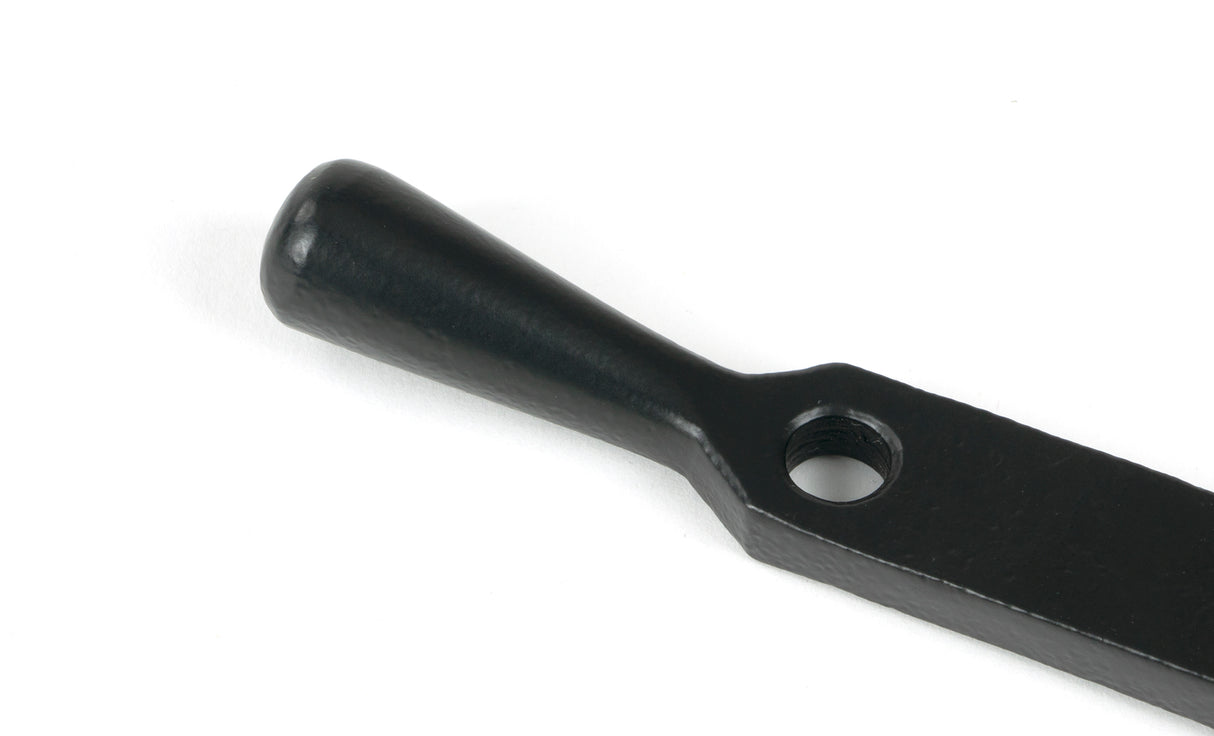 From The Anvil - Matt Black 8" Newbury Stay | Sku. 46834 | Trade Door Handles.