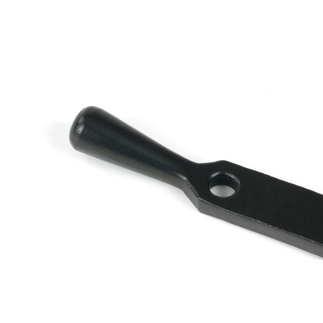 From The Anvil - Matt Black 8" Newbury Stay | Sku. 46834 | Trade Door Handles.