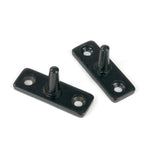 From The Anvil - Matt Black 8" Newbury Stay | Sku. 46834 | Trade Door Handles.