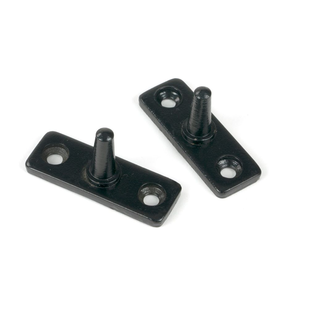From The Anvil - Matt Black 10" Newbury Stay | Sku. 46837 | Trade Door Handles.