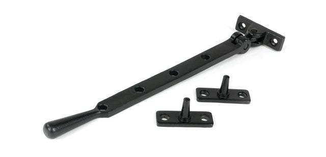 From The Anvil - Matt Black 10" Newbury Stay | Sku. 46837 | Trade Door Handles.