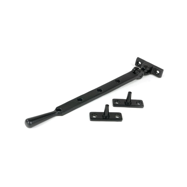 From The Anvil - Matt Black 10" Newbury Stay | Sku. 46837 | Trade Door Handles.