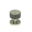 From The Anvil - Pewter Brompton Cabinet Knob - 25mm (Plain) | Sku. 46842 | Trade Door Handles.