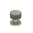 From The Anvil - Pewter Brompton Cabinet Knob - 25mm (Plain) | Sku. 46842 | Trade Door Handles.