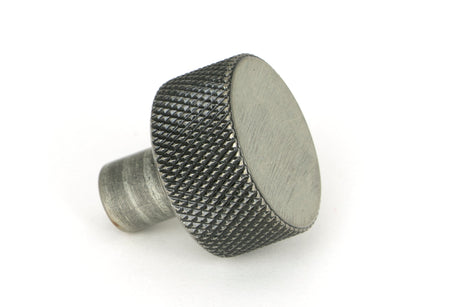 From The Anvil - Pewter Brompton Cabinet Knob - 25mm (No rose) | Sku. 46843 | Trade Door Handles.