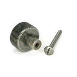 From The Anvil - Pewter Brompton Cabinet Knob - 25mm (No rose) | Sku. 46843 | Trade Door Handles.
