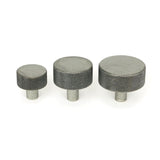From The Anvil - Pewter Brompton Cabinet Knob - 25mm (No rose) | Sku. 46843 | Trade Door Handles.