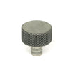 From The Anvil - Pewter Brompton Cabinet Knob - 25mm (No rose) | Sku. 46843 | Trade Door Handles.