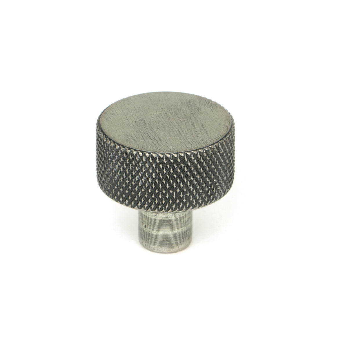 From The Anvil - Pewter Brompton Cabinet Knob - 25mm (No rose) | Sku. 46843 | Trade Door Handles.