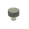 From The Anvil - Pewter Brompton Cabinet Knob - 25mm (No rose) | Sku. 46843 | Trade Door Handles.