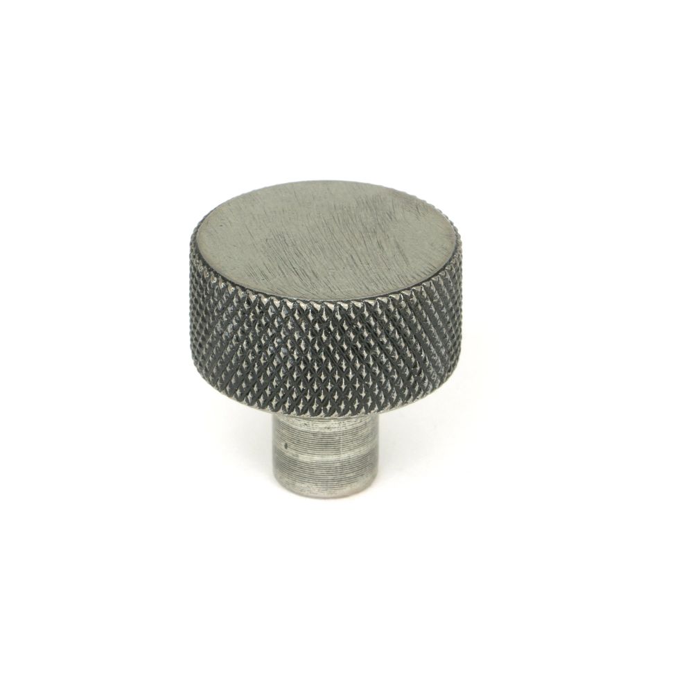 From The Anvil - Pewter Brompton Cabinet Knob - 25mm (No rose) | Sku. 46843 | Trade Door Handles.