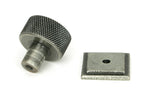 From The Anvil - Pewter Brompton Cabinet Knob - 25mm (Square) | Sku. 46845 | Trade Door Handles.