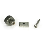From The Anvil - Pewter Brompton Cabinet Knob - 25mm (Square) | Sku. 46845 | Trade Door Handles.