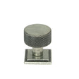 From The Anvil - Pewter Brompton Cabinet Knob - 25mm (Square) | Sku. 46845 | Trade Door Handles.