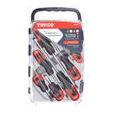 This is an image of Timco - Tradesman's Screwdriver Set 9pcs (9 Pieces Case) 468468