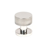 From The Anvil - Polished SS (304) Brompton Cabinet Knob - 25mm (Plain) | Sku. 46846 | Trade Door Handles.