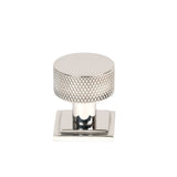 From The Anvil - Polished SS (304) Brompton Cabinet Knob - 25mm (Square) | Sku. 46849 | Trade Door Handles.