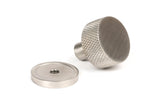 From The Anvil - Satin SS (304) Brompton Cabinet Knob - 25mm (Plain) | Sku. 46850 | Trade Door Handles.