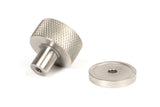 From The Anvil - Satin SS (304) Brompton Cabinet Knob - 25mm (Plain) | Sku. 46850 | Trade Door Handles.
