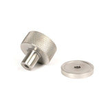 From The Anvil - Satin SS (304) Brompton Cabinet Knob - 25mm (Plain) | Sku. 46850 | Trade Door Handles.